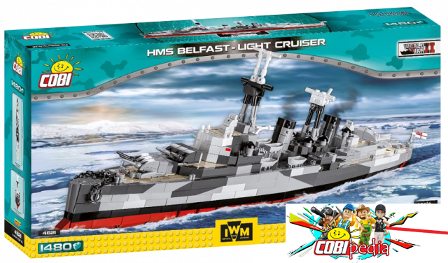 Cobi 4821 H.M.S. Belfast - Light Cruiser
